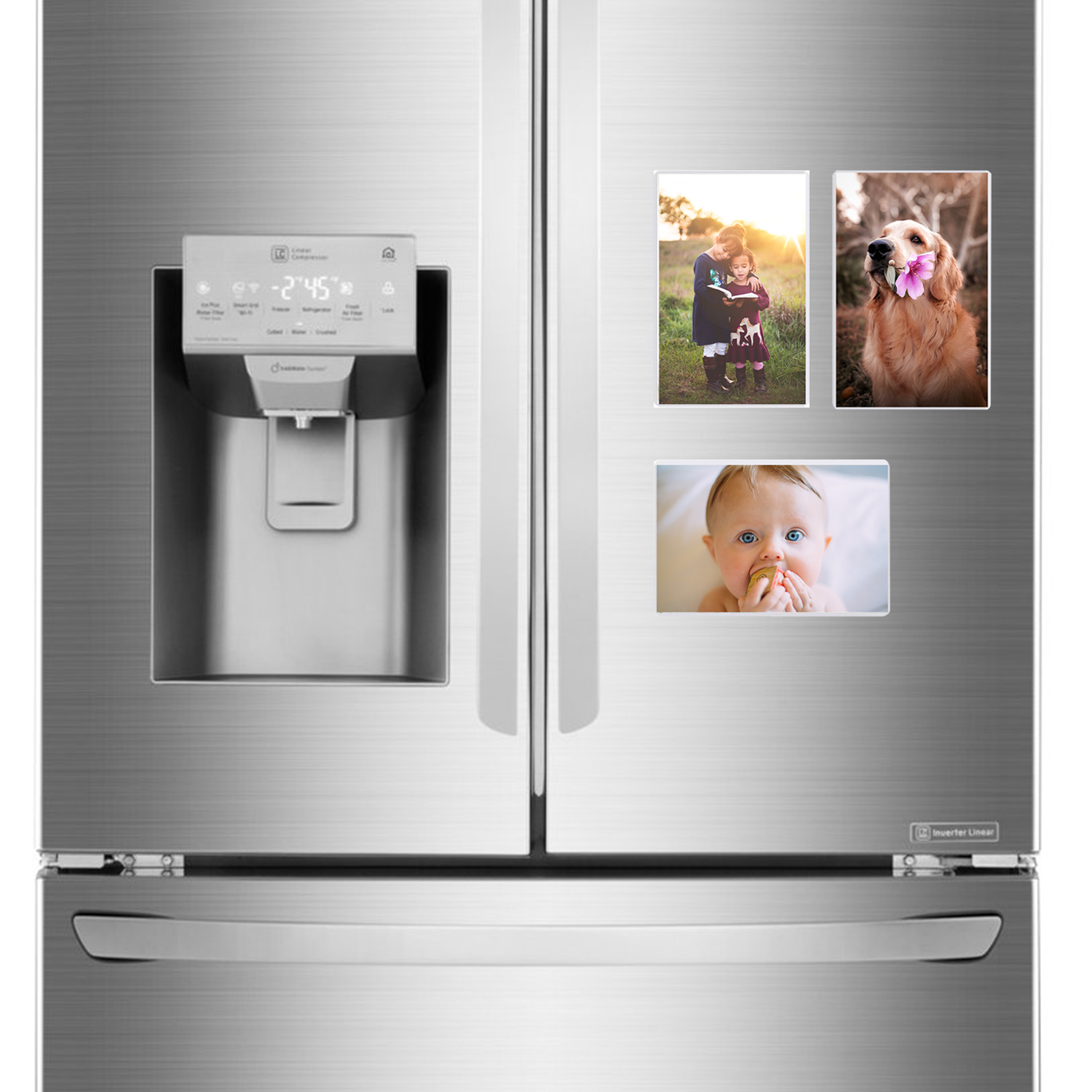  Magnetic Picture Frames For Refrigerator 4x6, Photo